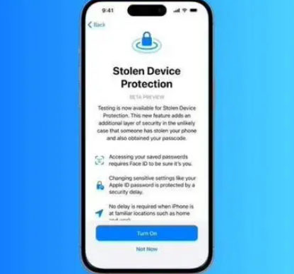 淅川苹果授权维修店分享被盗设备保护功能开启方法 