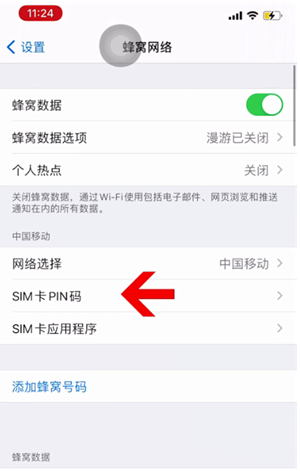 淅川苹果14维修网分享如何给iPhone14的SIM卡设置密码 